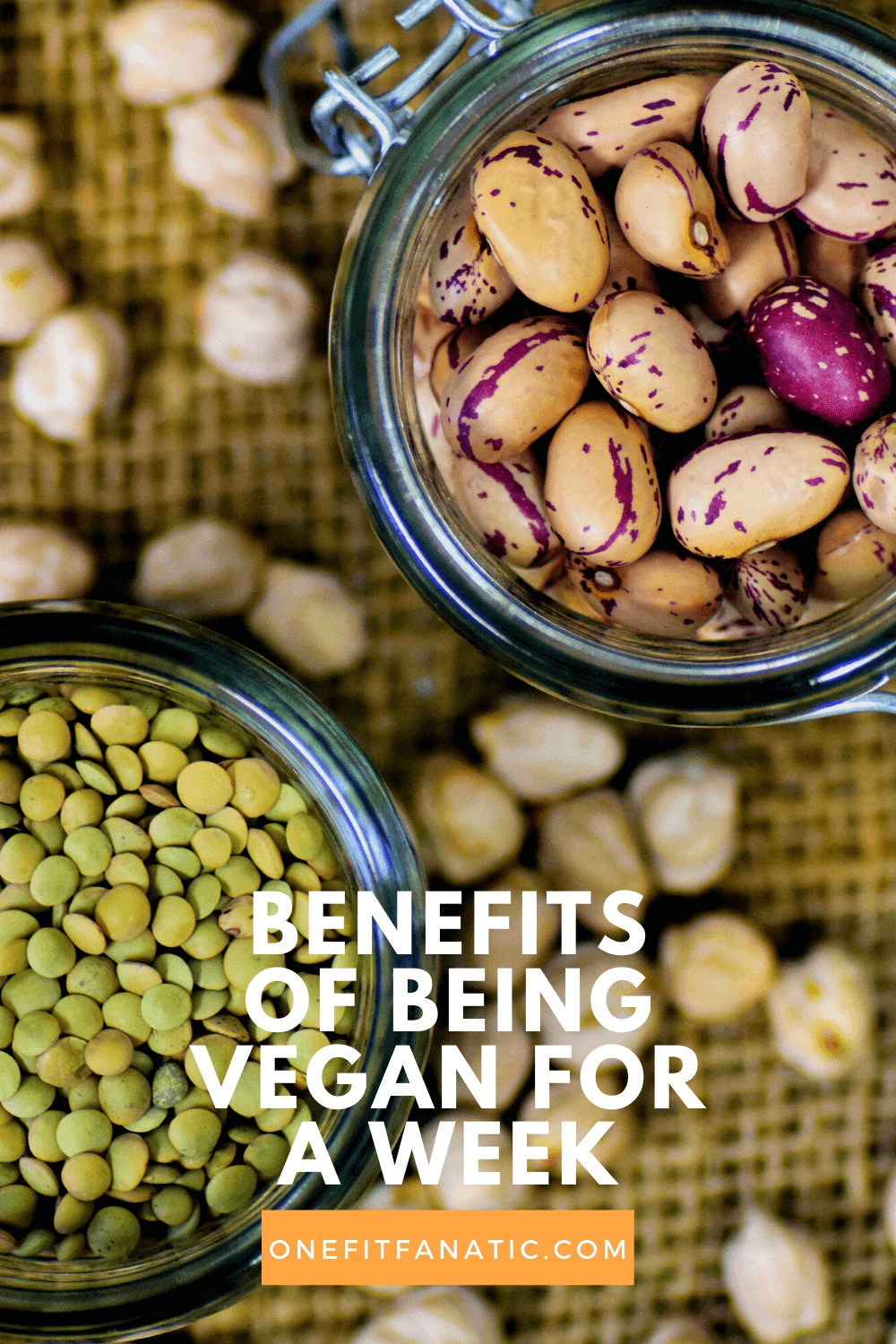 Benefits of Being Vegan for a Week pin