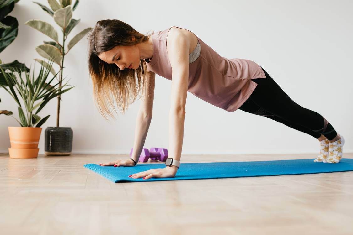 plank yoga pose